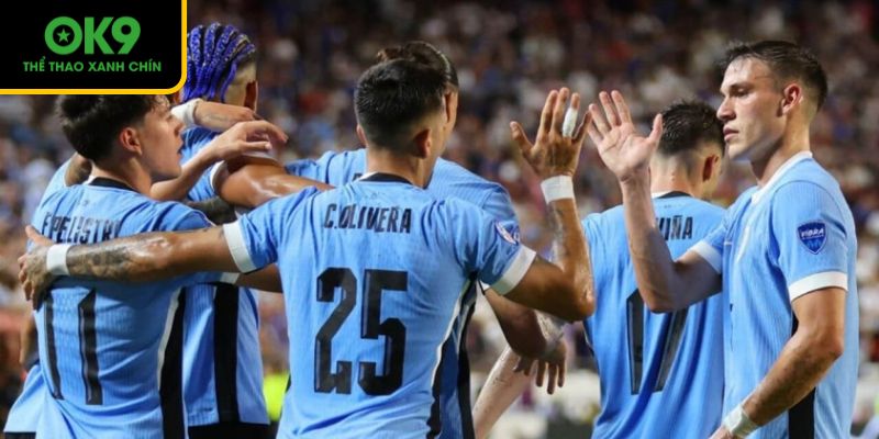 Uruguay hoàn toàn chiếm ưu thế trước CH Dominican